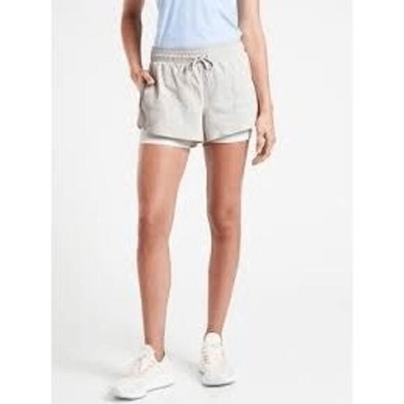 NWT Size 10 Athleta TREKKIE CREST 2 IN 1 SHORTIE - Picture 2 of 5